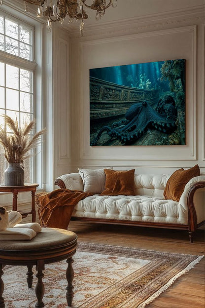 Art Print Salt Life AI - Sonata of the Sea Spirit