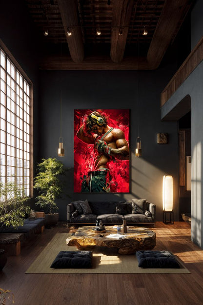 Art Print SensuAI - Beats & Brawn