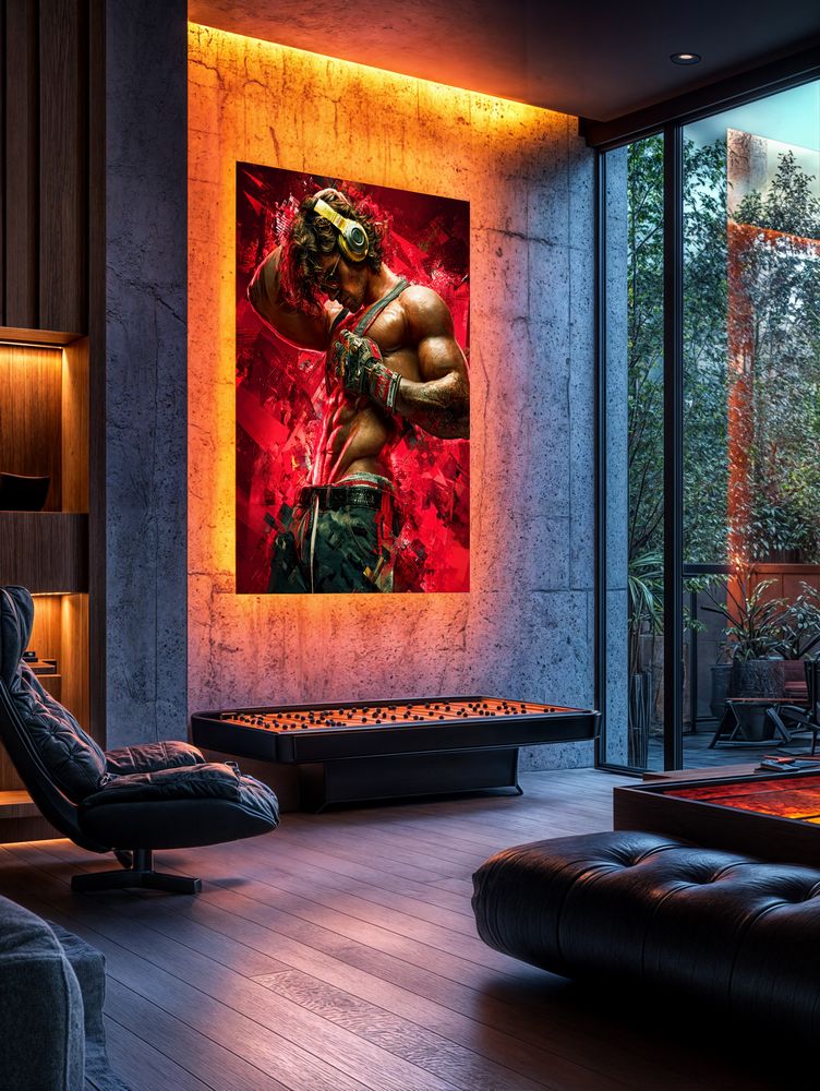 Art Print SensuAI - Beats & Brawn