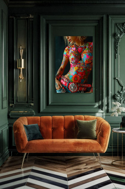 Art Print SensuAI - Ink & Bloom
