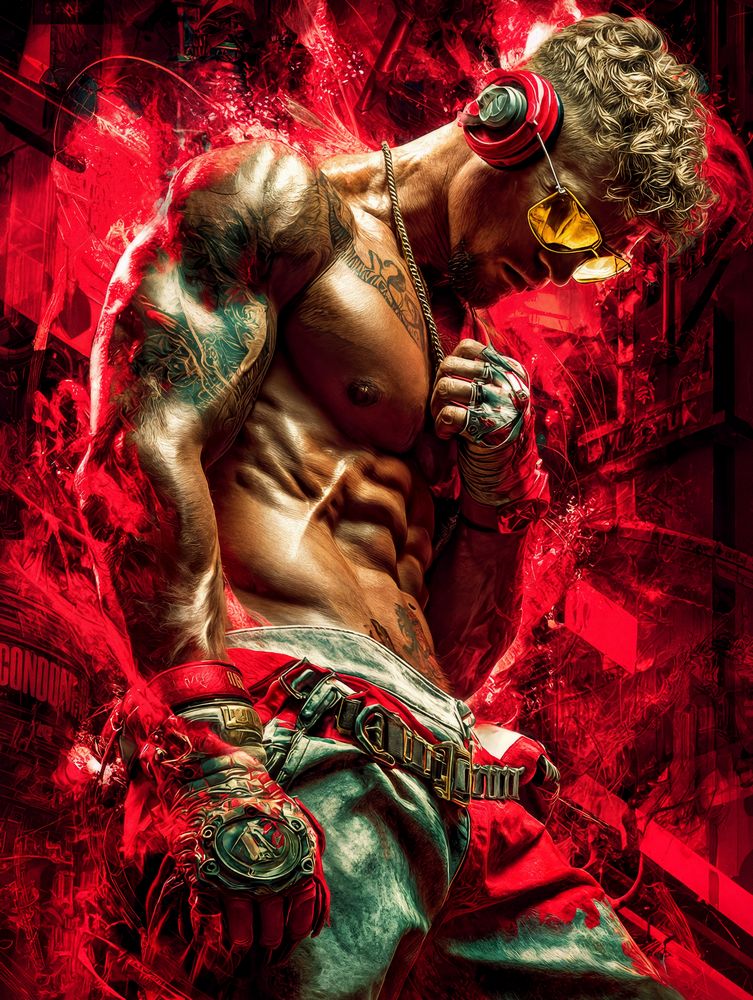 Art Print SensuAI - Living Street Art