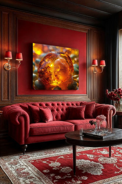 Art Print Abstract Lab AI - In Liquid Light