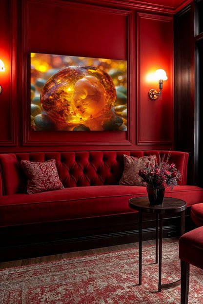 Art Print Abstract Lab AI - In Liquid Light