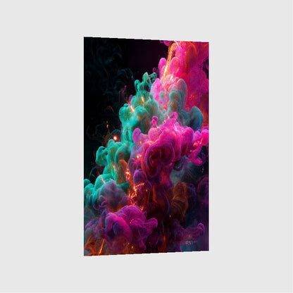 Art Print Abstract Lab AI - Chromatic Surge