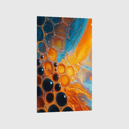 Art Print Abstract Lab AI - Prismatic Geometry