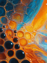 Art Print Abstract Lab AI - Prismatic Geometry