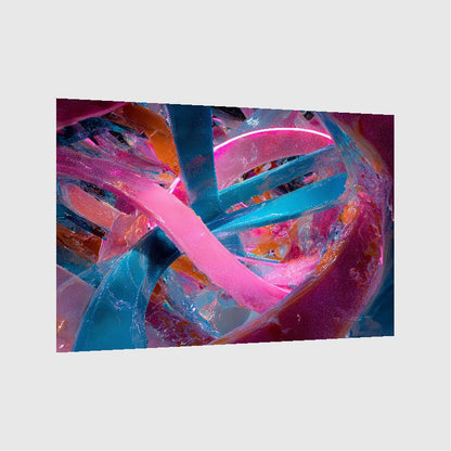 Art Print Abstract Lab AI - Echoes in Motion