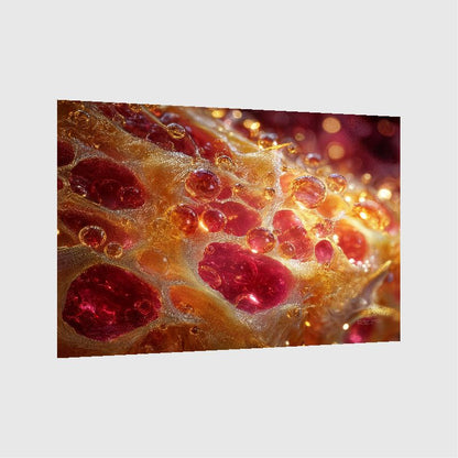 Art Print Abstract Lab AI - Molten Alloy