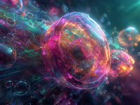 Art Print Abstract Lab AI - Photon Network