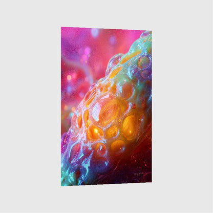 Art Print Abstract Lab AI - Viscous Glow