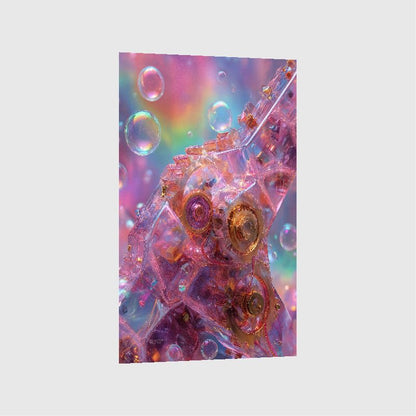 Art Print Abstract Lab AI - Cellular Resonance