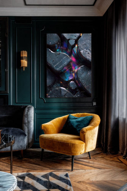 Art Print Abstract Lab AI - Glowing Infusions