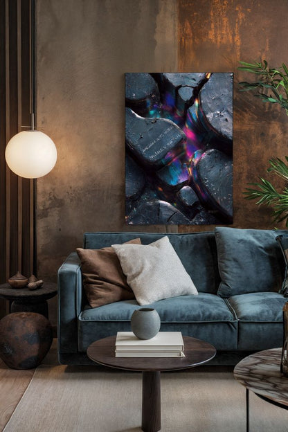 Art Print Abstract Lab AI - Glowing Infusions