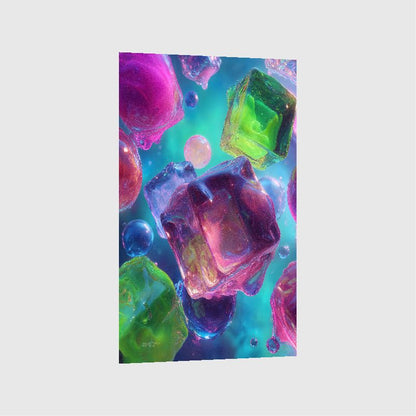 Art Print Abstract Lab AI - Sap & Spectrum