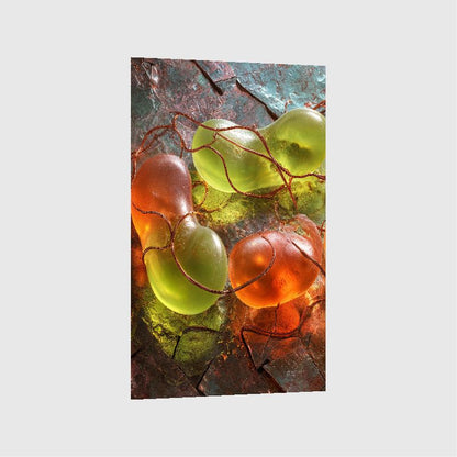 Art Print Abstract Lab AI - Flowing Membrane