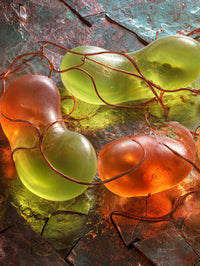 Art Print Abstract Lab AI - Flowing Membrane