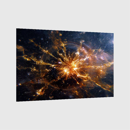 Art Print Abstract Lab AI - Radiant Flux
