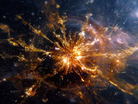 Art Print Abstract Lab AI - Radiant Flux