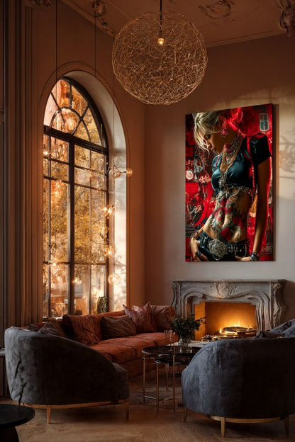 Art Print SensuAI - Don't be Shy, You're Charming