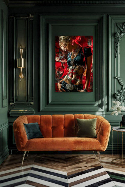 Art Print SensuAI - Don't be Shy, You're Charming