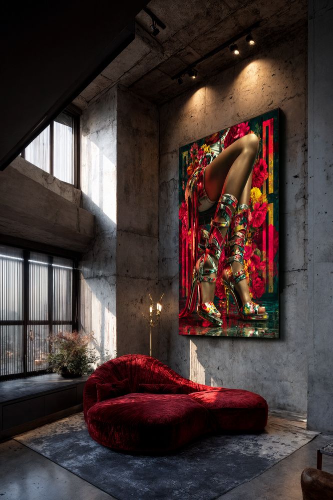 Art Print SensuAI - Unstable Position