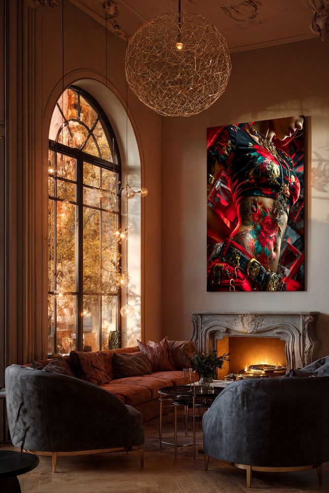 Art Print SensuAI - Dance of Power