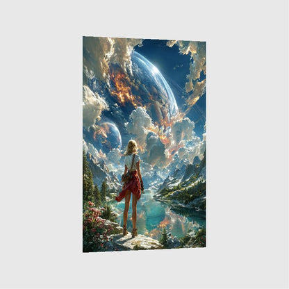 Art Print Alex Bush AI - Edge of Two Worlds