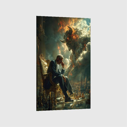 Art Print Alex Bush AI - Guardian of the Rift