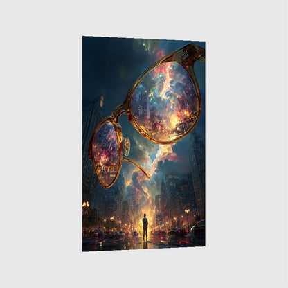 Art Print Alex Bush AI - The Adventurer's Horizon
