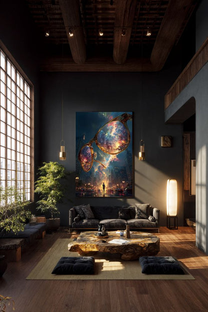 Art Print Alex Bush AI - The Adventurer's Horizon
