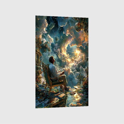 Art Print Alex Bush AI - The Day the Heavens Opened