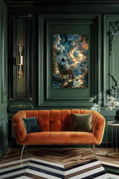 Art Print Alex Bush AI - The Day the Heavens Opened