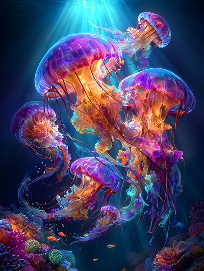 Art Print Salt Life AI - Serenade of Colors