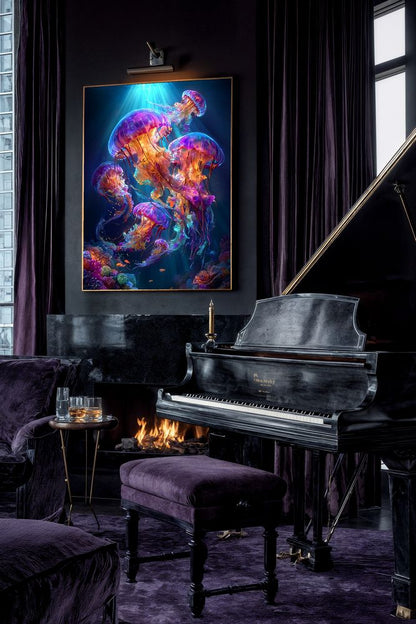 Art Print Salt Life AI - Serenade of Colors