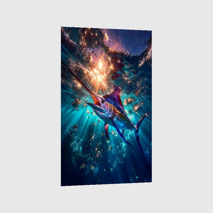 Art Print Salt Life AI - Luminous Currents