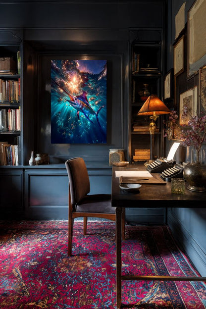 Art Print Salt Life AI - Luminous Currents