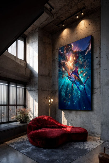 Art Print Salt Life AI - Luminous Currents