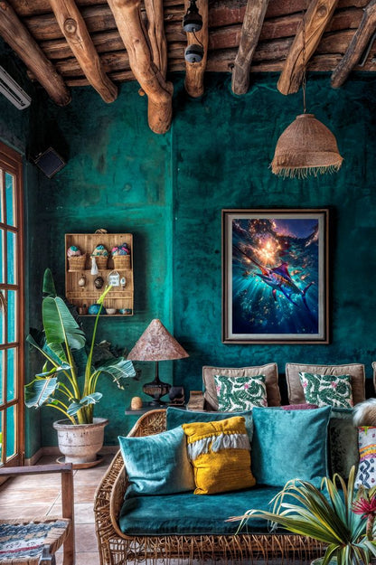 Art Print Salt Life AI - Luminous Currents