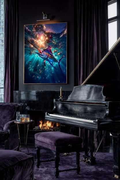 Art Print Salt Life AI - Luminous Currents
