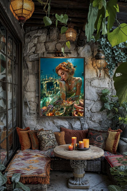 Art Print BogARTai - Underwater Kaleidoscope