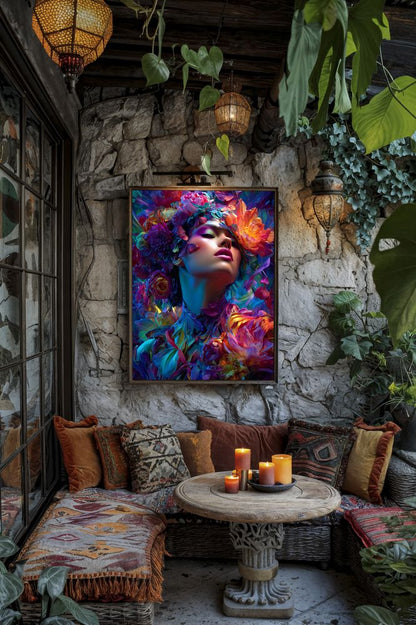 Art Print BogARTai - Floral Tides