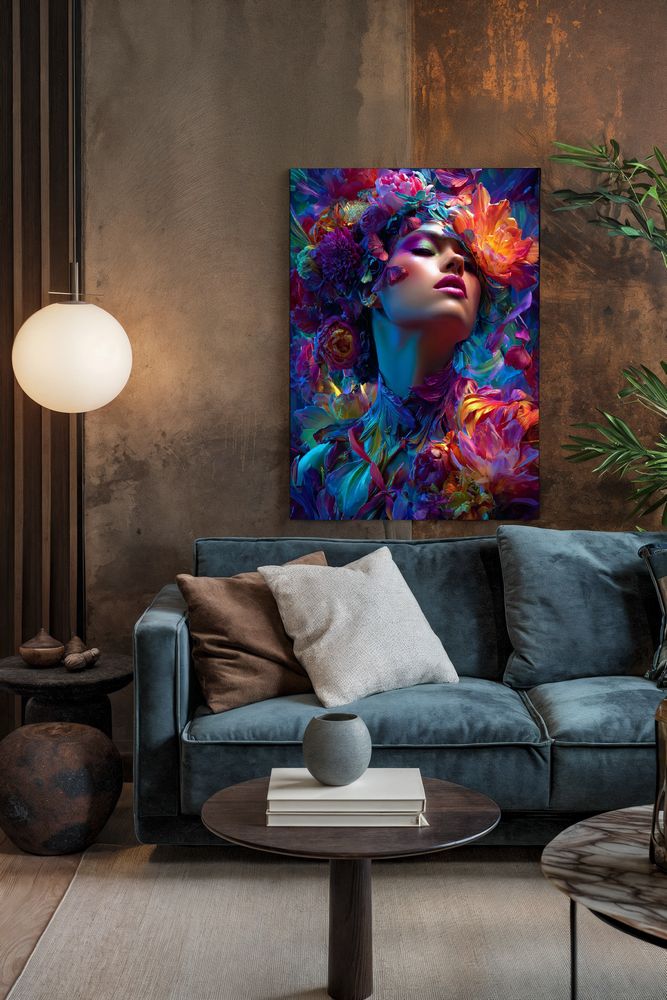 Art Print BogARTai - Floral Tides