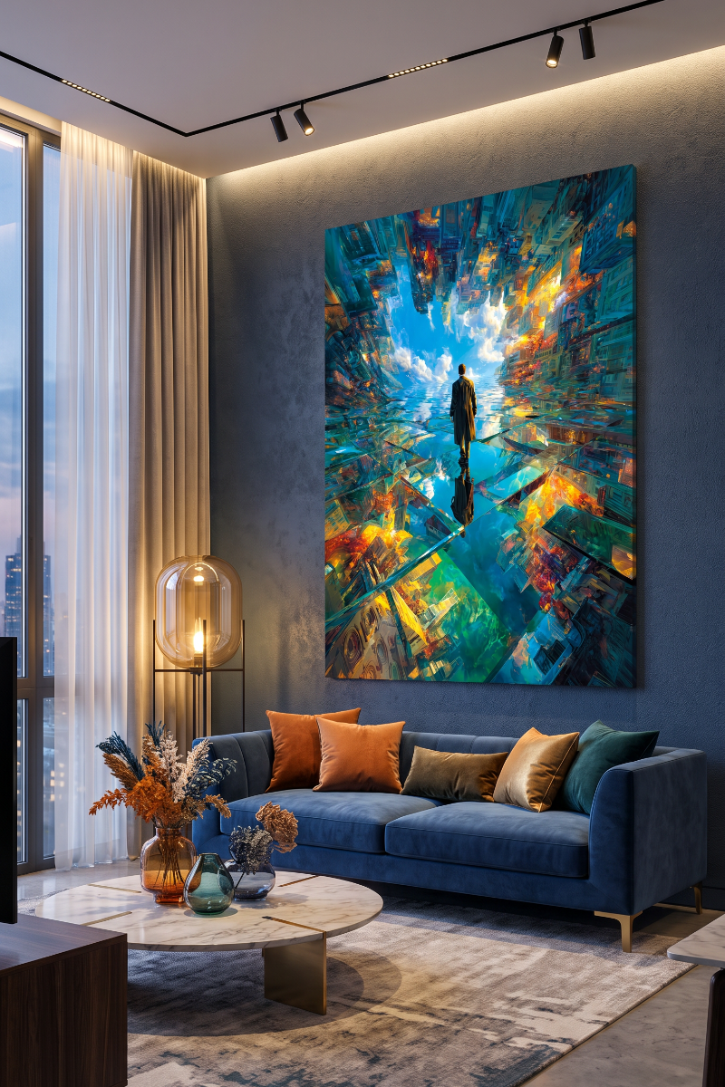 Art Print Alex Bush AI - Whirlwind of Whispers
