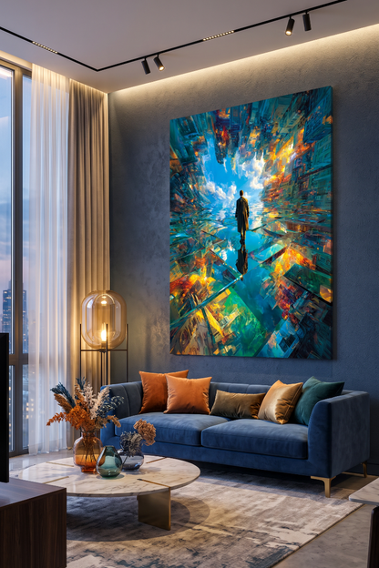 Art Print Alex Bush AI - Whirlwind of Whispers