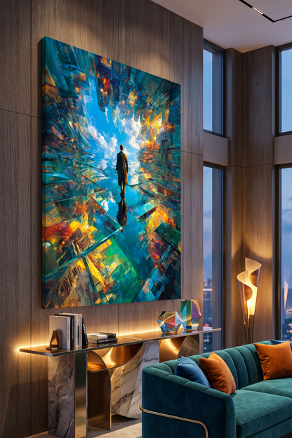 Art Print Alex Bush AI - Whirlwind of Whispers