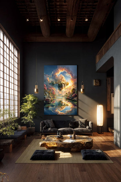 Art Print Alex Bush AI - Celestial Updrafts