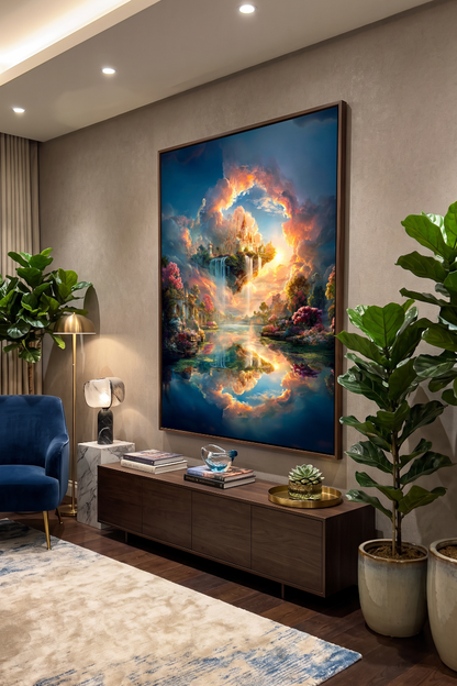 Art Print Alex Bush AI - Celestial Updrafts