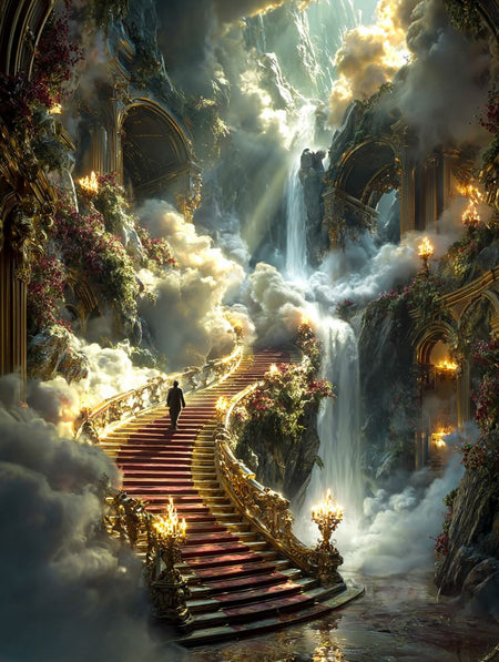Art Print Alex Bush AI - The Library Unbound