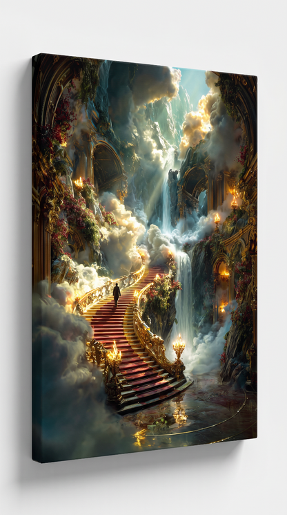 Art Print Alex Bush AI - The Library Unbound