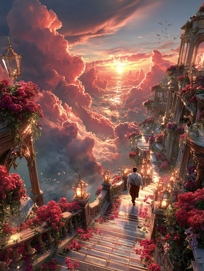 Art Print Alex Bush AI - Threshold of Infinite Tales